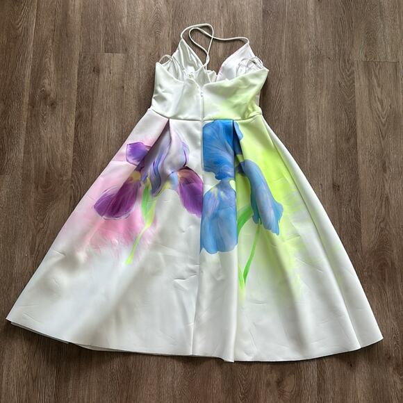 ASOS Floral Cross Back Midi Dress - Picture 5 of 5